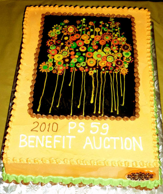 PS 59 Auction cake